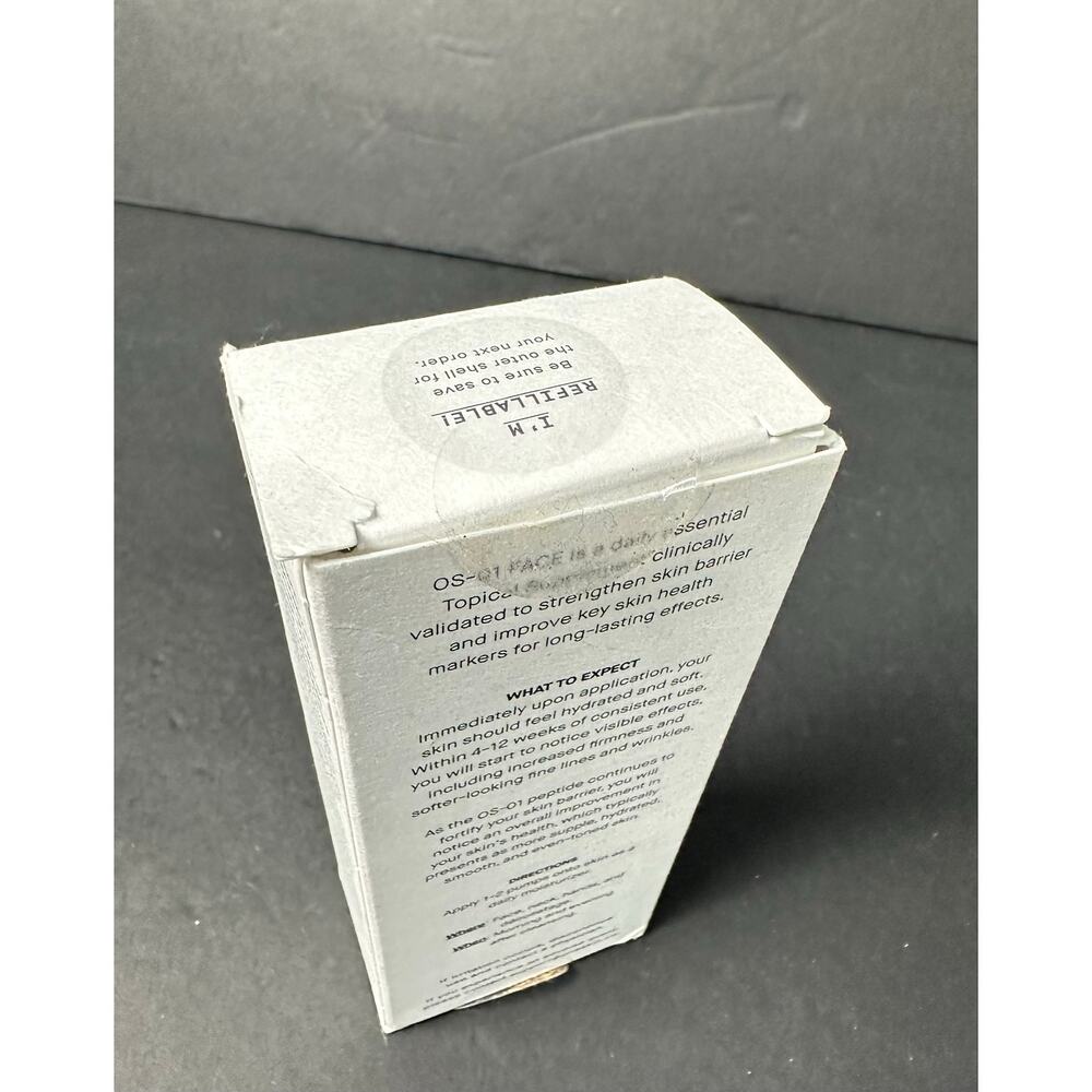 One Skin OS-01 Face Topical Supplement 50 Ml 1.7 Fluid Oz exp 08/27 Refillable - Picture 4 of 7